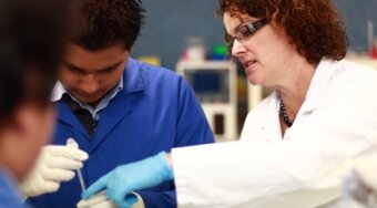 LENScience helen in classroom with students